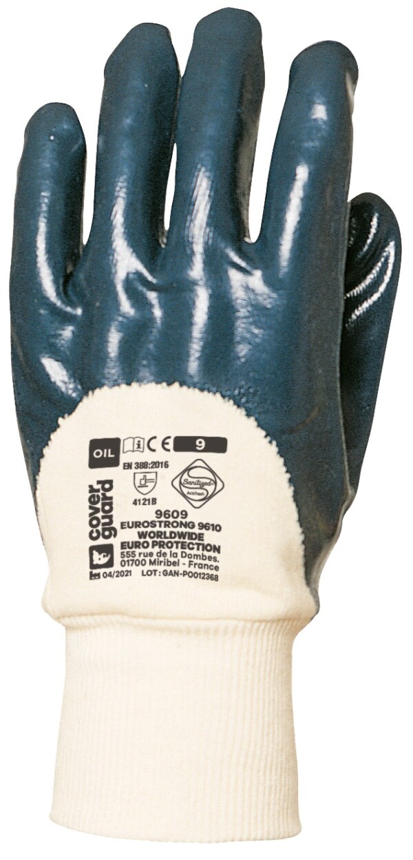 GANTS MANUTENTION EUROTRIL AVEC DOS AERE - COVERGUARD